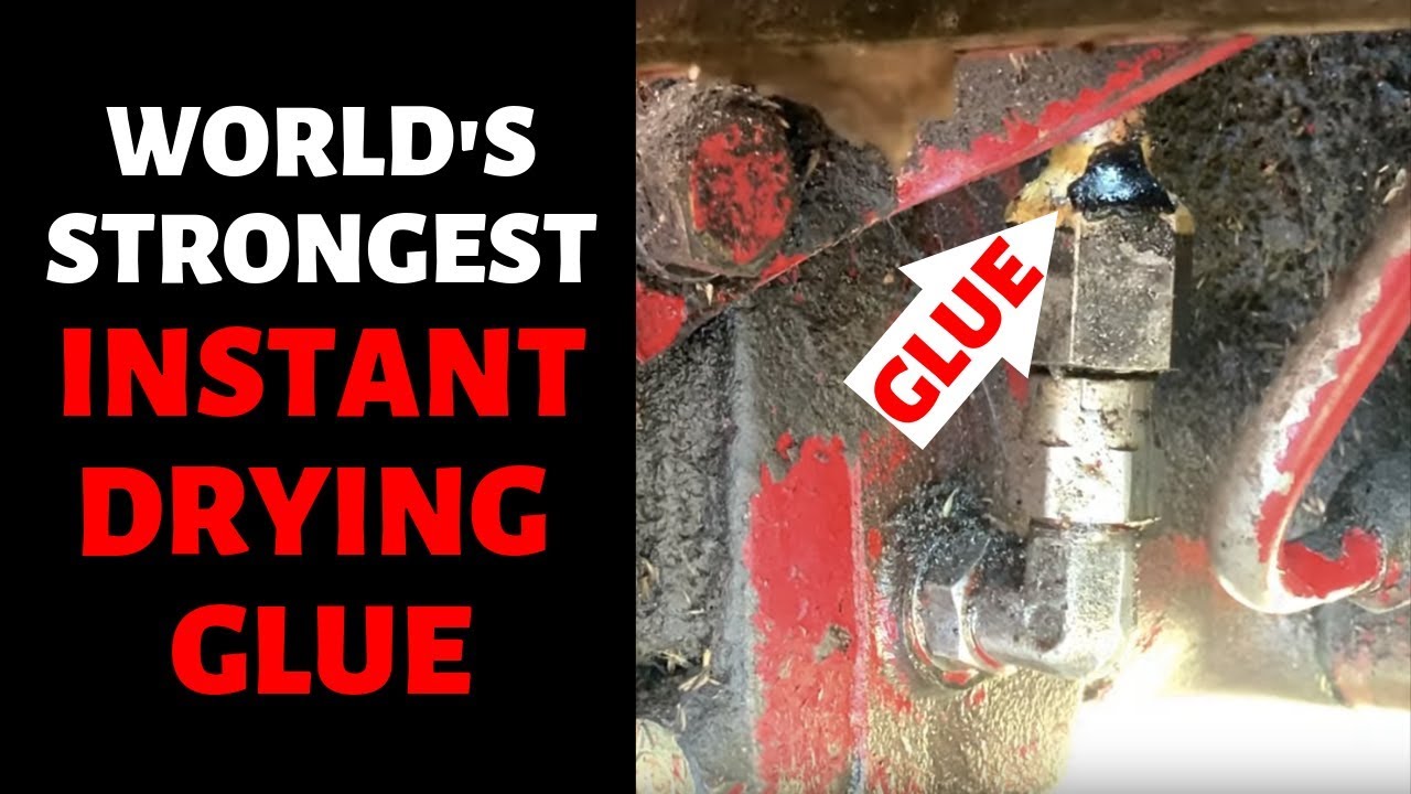 Instant Drying Glue as Strong as Welding YouTube