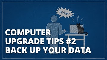 Upgrade Tips #2 - Back Up Your Data