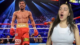 BOXING NOOB REACTS TO When Manny Pacquiao goes into DEMON MODE! The Filipino SPEED demon!