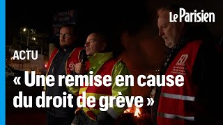 « On est attaqués sur notre droit de grève » : les salariés Esso-ExxonMobil toujours en grève