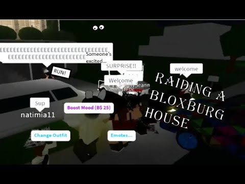 Raiding A Roblox Bloxburg House Youtube - roblox furk blocburg cheat