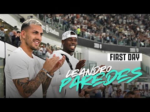 LEANDRO PAREDES FIRST DAY AT JUVENTUS | Behind the Scenes #WelcomeParedes