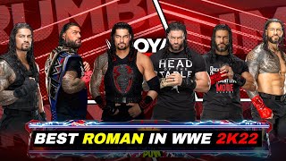 Which Roman Reigns Is The BEST In WWE 2K22