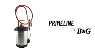 B&G Primeline Sprayer Product Overview and Training