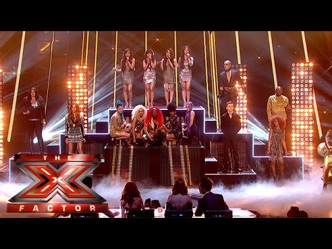 The Finalists return for a special Downtown mash up  The Final Results  The X Factor 2015