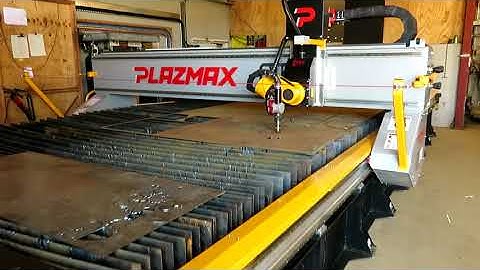 Plazmax CutPro HS XPR300 cutting 12mm sample