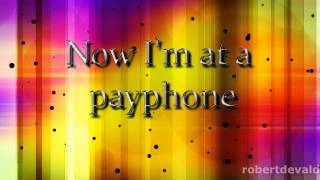 Maroon 5 - Payphone with lyrics