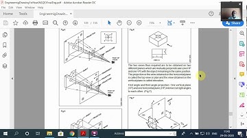 Introduction to Orthographic projection part 1