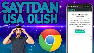 USA NOMER OLISH // SAYTDAN USA NOMER OLISH