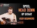 Leer Head Down op Gitaar! Eenvoudige Tutorial voor Beginners