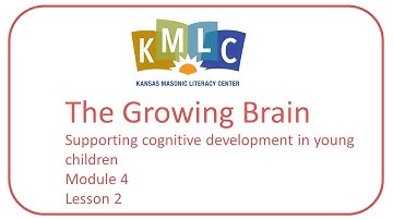 Module 4 Lesson 2 - Supporting Cognitive Development in Young Children