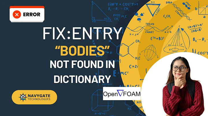 Fixing Rigid Body Motion Errors in OpenFOAM | Dynamic Mesh Setup #OpenFOAM  #RigidBodyMotion #cfds