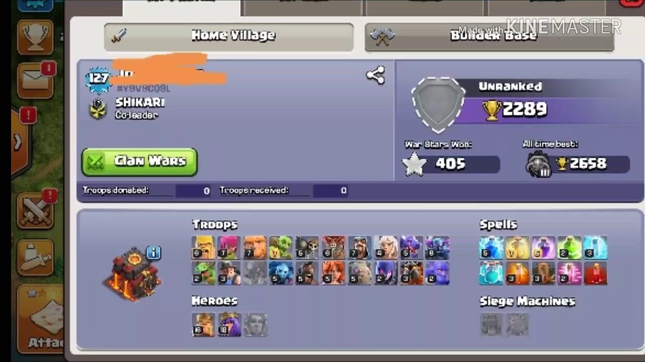 Sell account clash of clans 