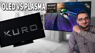 Sony A90J vs Pioneer KRP-500 | Что лучше ОЛЕД или Плазма