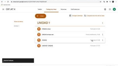 Como compartir un video de youtube en Classroom