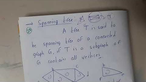 Lec 28 All About Spanning Trees ||Algorithms || GATE Insights Version: CSE