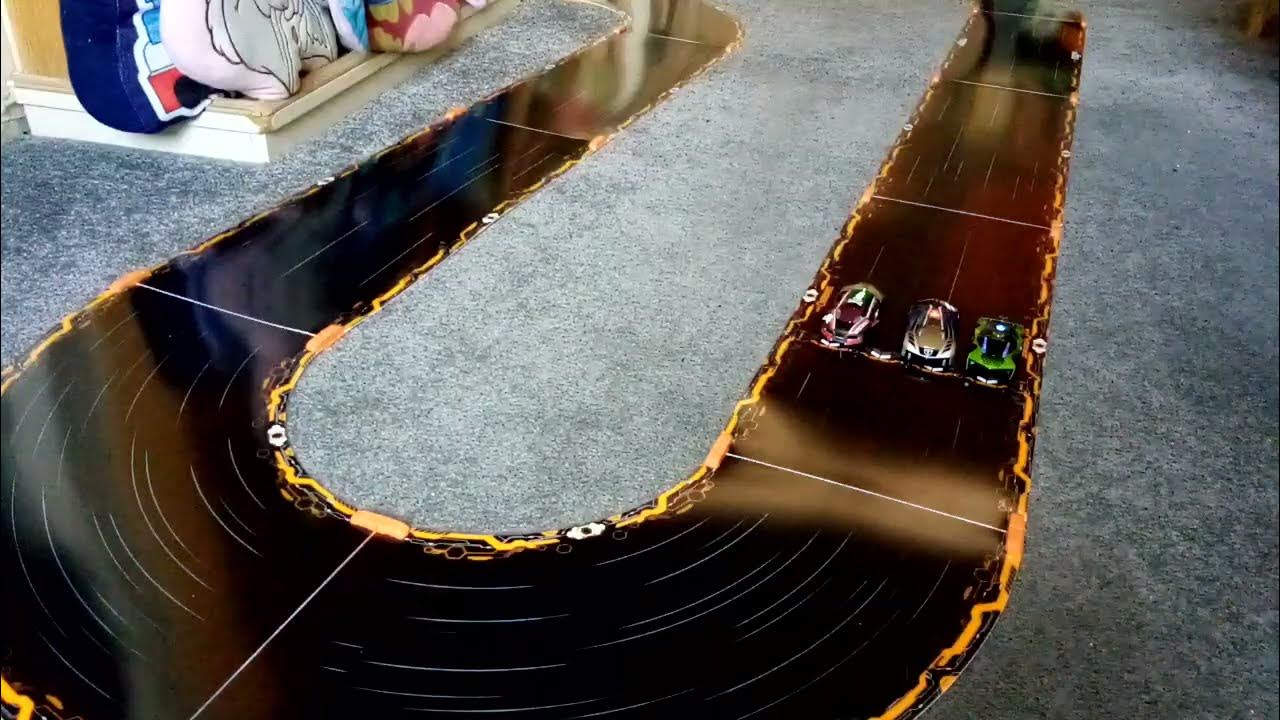 Anki overdrive racing, skull has a few issues during the race. YouTube