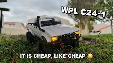 Cheapest RC Crawler You Can Buy | Good or Bad? WPL C24-1 4X4 1:16