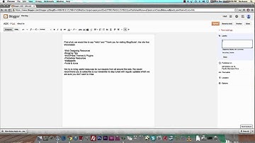 How to Add Tabs for Blogger & Link In Navigation - Page Menu