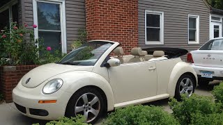 1 Year with a 2007 VW Beetle Convertible