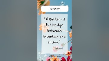 Assertion is the bridge between intention and action #shorts #trending #funny #meme #viral #foryou