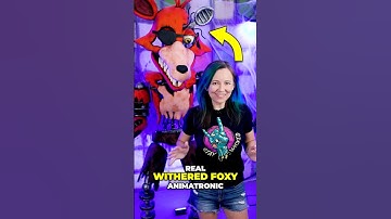Real FOXY Animatronic?! 😱 #fnaf