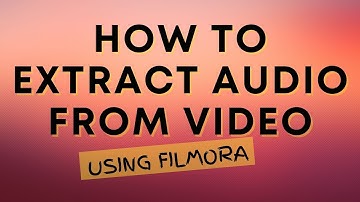 How to Extract Audio from Video using Filmora: Taglish Tutorial | RYAN