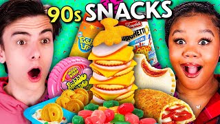 Gen Z Tries To Guess The 90s Snacks From The Mystery Box!
