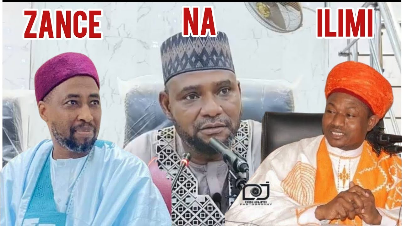 Kaji Zance Na Ilimi | Yanzu Yanzu Sheikh Barr Ishaq Adam Ya Biyawa Prof ...