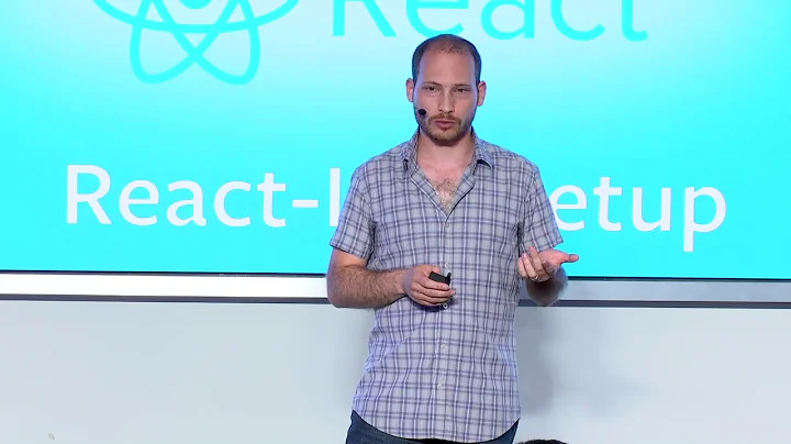 React IL meetup @ Facebook TLV 17.10.18