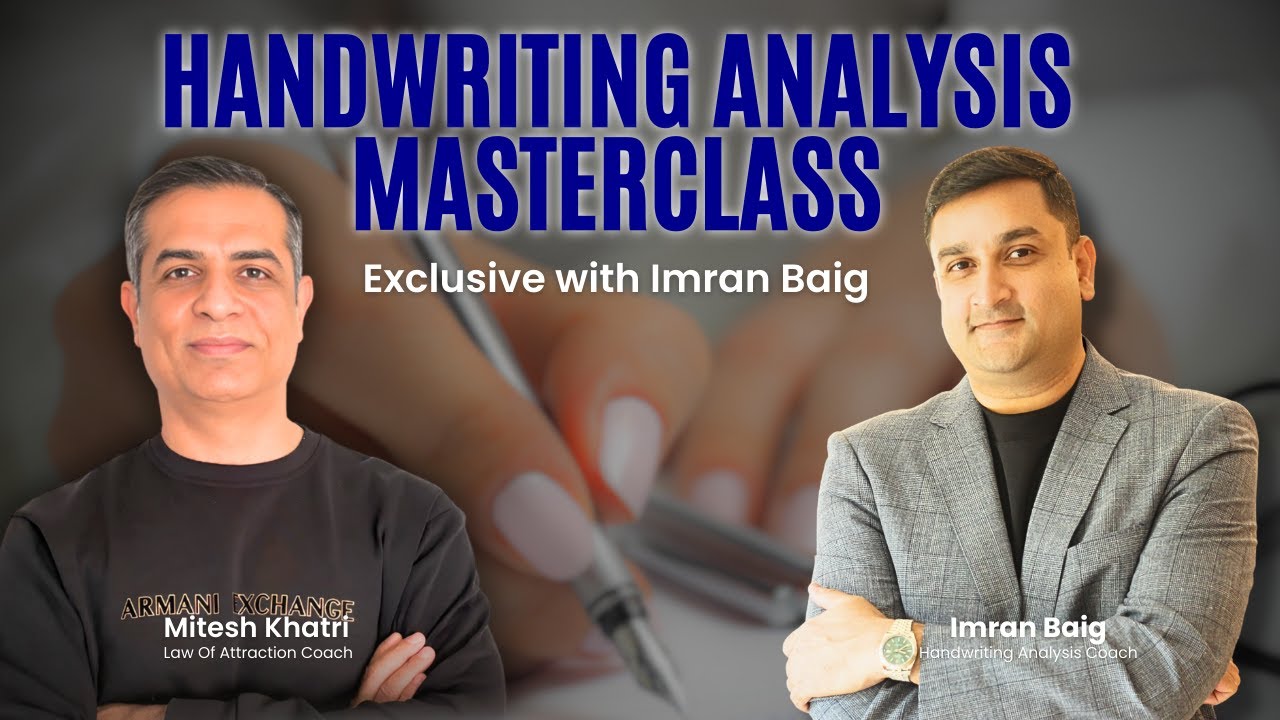Exclusive Interview with Imran Baig on Handwriting Analysis | Mitesh ...