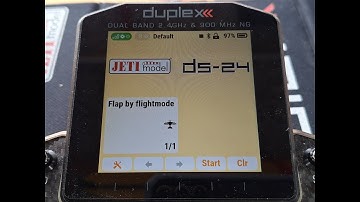 Jeti - multi-servo wing, ep.3, flaps by flight modes