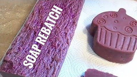Instructional Video - How to Rebatch old Soaps - Soapmaking 101