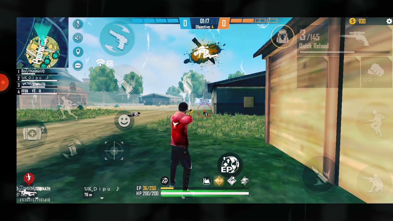 free fire shayari video  status 👬👬👬  ffdk yt c gamer emote headshot