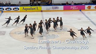 Lumineers - Synchro Finnish Championships 2022 - Muodostelmaluistelun SM 2022 #SynchronizedSkating