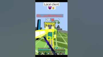 Local client 😈🤘 #shorts #minecraft #trending #fyp #client #pvp #god #hacker #fly #hack #best #wow