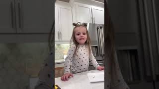 Taste Testing Our Cookies With My 3 Year Old