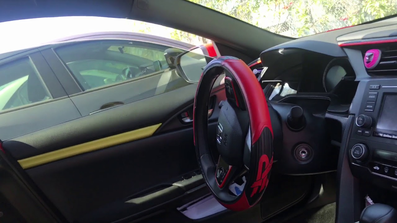 How To Vinyl Wrap Your Honda Civic Interior To Make It Look Expensive