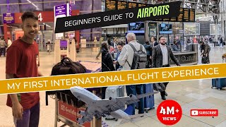 My 1st  Time International Flight experience | Step By Step process for international flight #hindi