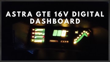Vauxhall Astra GTE 16v c20xe redtop digital dash cold start opel kadett gsi