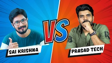 “Sai Krishna Vs Prasad Tech 🔥 Real Truth in 3 Mins | Telugu YouTube War!”