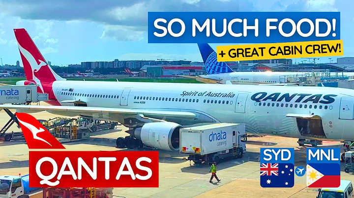 A FANTASTIC FLIGHT with QANTAS in ECONOMY CLASS! Sydney to Manila Direct Flight | Trip Report