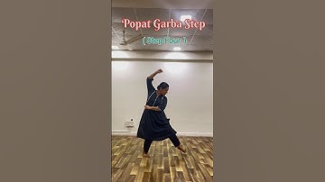 Learn Easy Garba Steps | Popat Garba Step #garba #tutorial #navratri #dance #dandiya #shorts