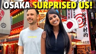 We Can't Believe Japan Looks Like THIS! Our First Day in Osaka 🇯🇵