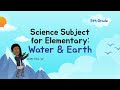 Understanding the Water Cycle