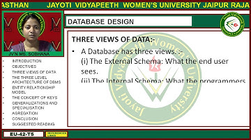 Jayoti Vidyapeeth - Faculty of Engineering and Technology - Database Design