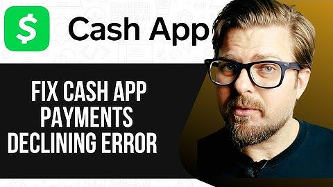 How To Fix CASH APP Payments Declining Error | 2025