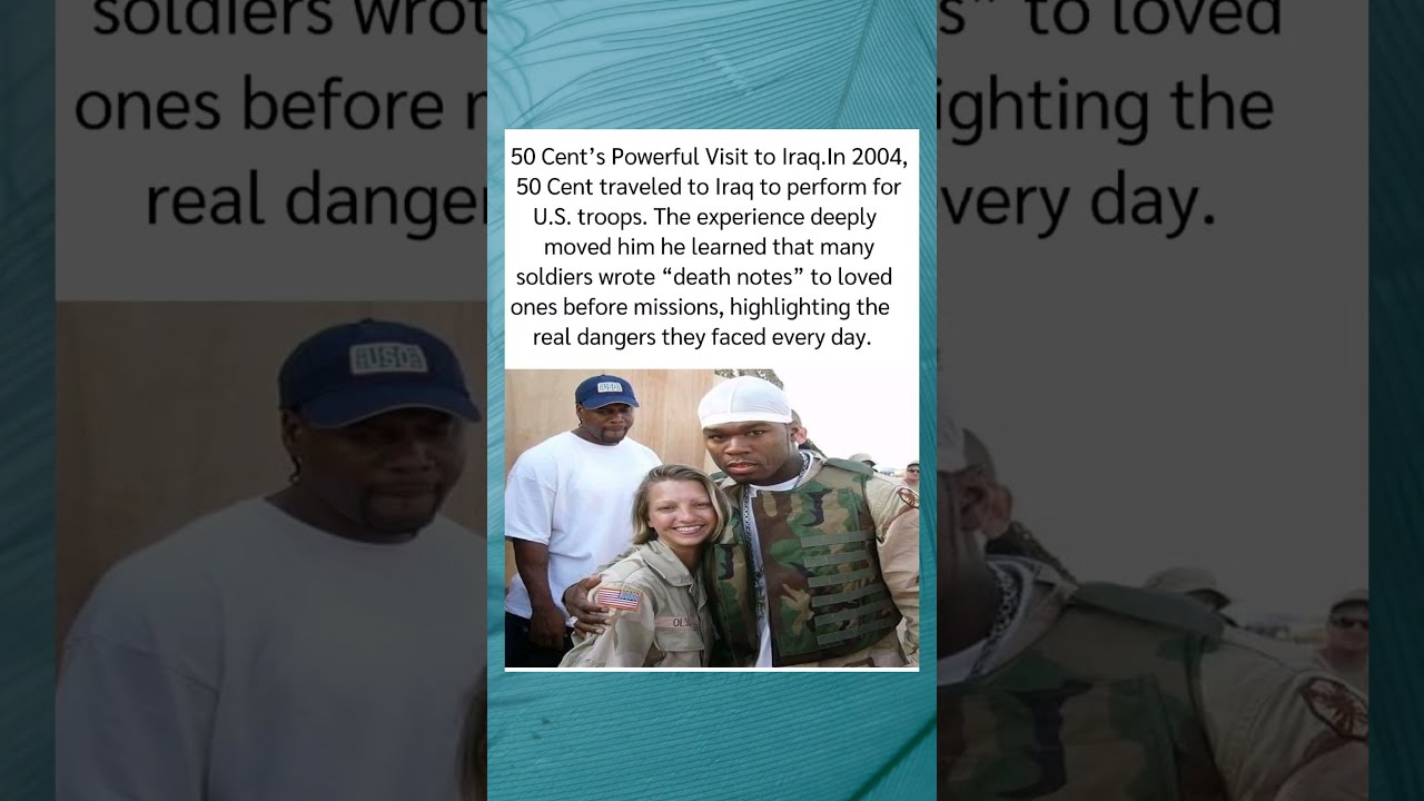 50 Cent S Powerful Visit To Iraq In 2004 Traveled Perform For U Troop Shorts