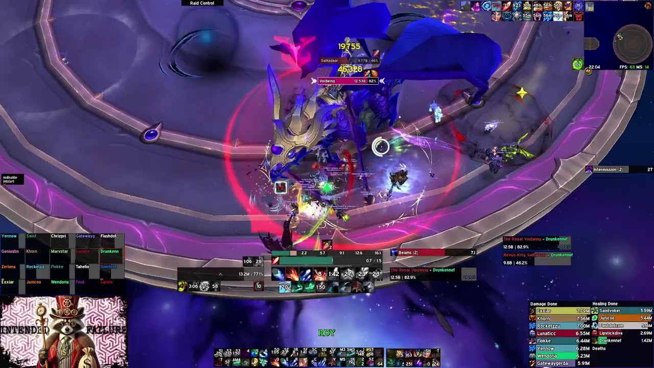 Mythic Nexus-King Salhadaar Kill – Devastation Evoker POV | Manaforge Omega Raid