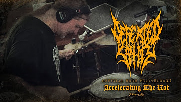 Defeated Sanity - "Accelerating the Rot" (Official Drum Playthrough) | Chronicles of Lunacy